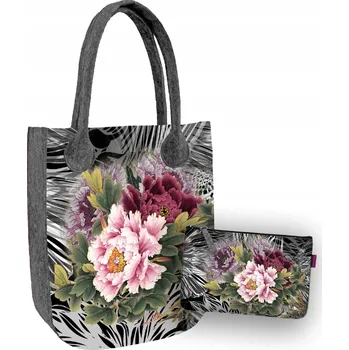 Bertoni shopper kabelka polyester vícebarevná