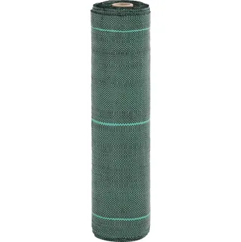 Mulčovací textilie Zelená protiplevelová textilie, 0,5 x 150 m, PP