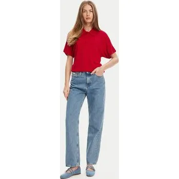 Tommy Hilfiger Polokošile WW0WW45652 Červená Regular Fit XXL