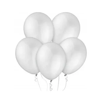 Balónek Latexové balónky Decomex 11" bílé, 100 ks