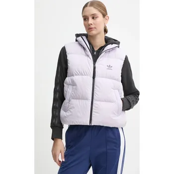 Dámská vesta Péřová vesta adidas Originals Regen Down Vest IW8366 fialová 04X, vel. M