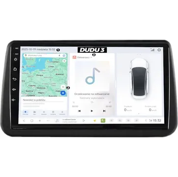 Autorádio DUDUAUTO AUTORÁDIO S NAVIGACÍ OPEL MERIVA 2010-2017 ANDROID DUDU3 QLED 4/64GB