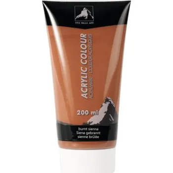 Speciální výtvarná barva Akrylová barva sienna pálená 200 ml