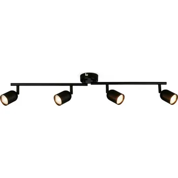 Bodové svítidlo BRILONER Bodové svítidlo Spot, 70,5 cm, 4x GU10 max. 9W, černá 2145045