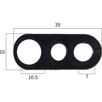 pant Závěs lustru 3 otvory - černý