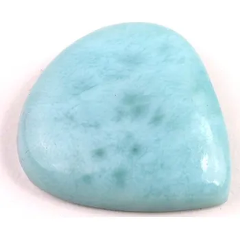 Přírodní kámen Kabošon Larimar č.8045 (26x25x7mm)