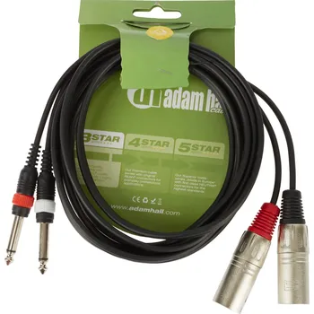Audio kabel Adam Hall K3 TMP 0300 + prodloužená záruka 3 roky