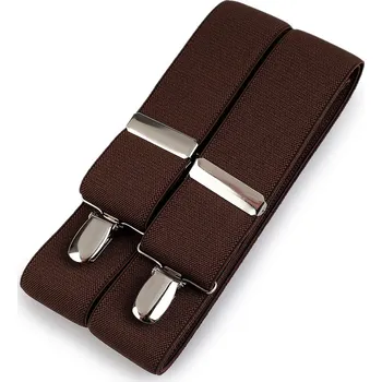 Kšandy Šle šíře 3,5 cm délka 120 cm, velké, 14 hnědá