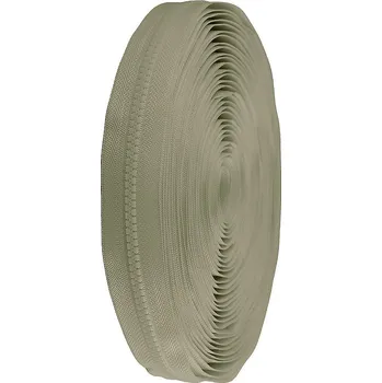 Zip Zip kostěný No 5 metráž, velké, 323 zelená šalvěj světlá