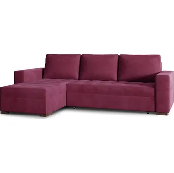 Sedací souprava Rohová sedačka levá/pravá Newark se dvěma úložnými prostory na lůžkoviny a funkcí spaní - ELTAP matt velvet 68, matt velvet 68 237x72 cm