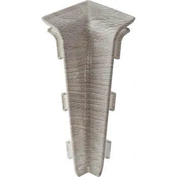 soklová lišta Vnitřní roh Salag PVC 24,3 x 74 délka 0 cm | Gladstone Grey