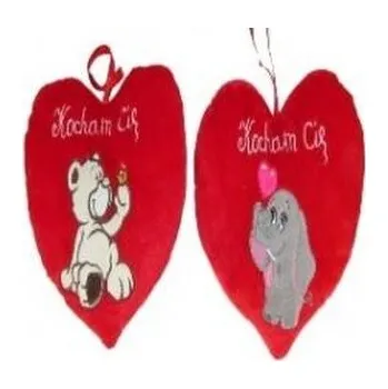 plyšák Serce 30cm MIX