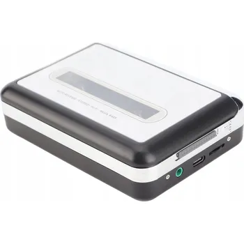 KAZETOVÝ PŘEHRÁVAČ MAGNETOFON KONVERTOR USB MP3 + SLUCHÁTKA