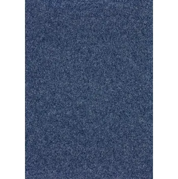 Koberec Breno Metrážový koberec REWIND 900 Flat 5151 modrý, šíře 400 cm