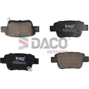 Brzdová destička Sada brzdových destiček, kotoučová brzda DACO GERMANY 324563