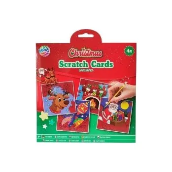 Vánoční dekorace Vyškrabávanky Vánoce