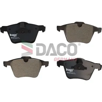 Brzdová destička Sada brzdových destiček, kotoučová brzda DACO GERMANY 321003
