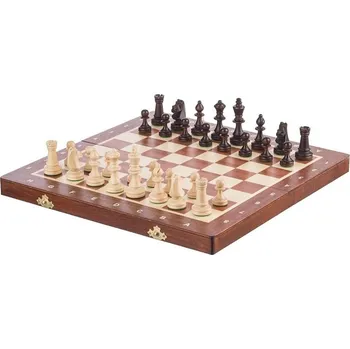 Dřevěná hračka Dřevěné šachy 35 x 35 cm
