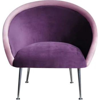 Křeslo Čalouněné křeslo Plum 3 - Happy Barok french velvet 664, french velvet 682 74x79 cm