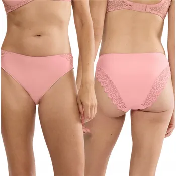 Kalhotky Kalhotky kalhotky s krajkou pohodlné Triumph Amourette Tai růžové / Cherry rose 40