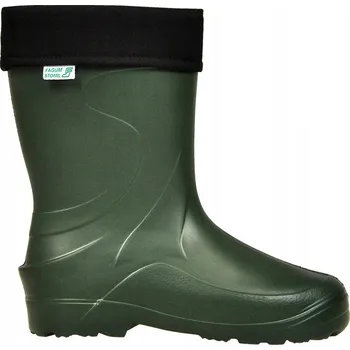 Pracovní obuv Lehké boty Holínky Pěnové gumáky EVA zateplené dámské VERONA khaki 39