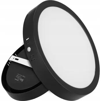 Smartled kulatý Stropní Svítidlo 23 x 23 cm černá