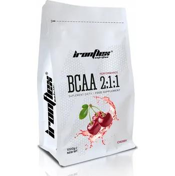 Aminokyselina IRONFLEX BCAA 2:1:1 1000g SILNÉ AMINOKYSELINY 1kg AMINO REGENERACE SVALY