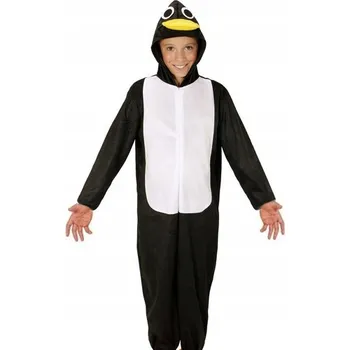 Karnevalový kostým KOSTÝM TUČŇÁK PINGUIN OVERAL ZIMNÍ 128