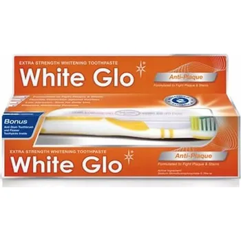 zubní pasta Bělící zubní pasta White Glo 100 ml s kartáčkem na zuby