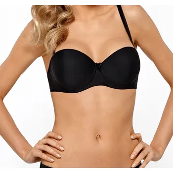 Podprsenka VYSTUŽENÁ PODPRSENKA BARDOTKA ČERNÁ 80A