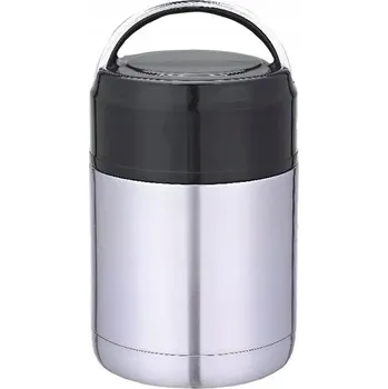 Termoska na jídlo 0,8 L lahev na pití ocelový na jídlo jídlonosič Krisberg KR 5115