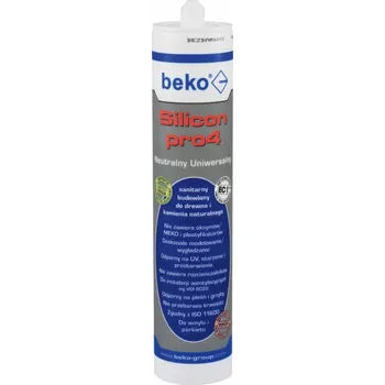stavební silikon Silikon Beko na kámen bílý 310 ml, odolný proti plísním a vodě