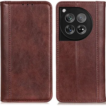 Pouzdro na mobilní telefon Flipové pouzdro XGSM pro OnePlus 12, hnědé