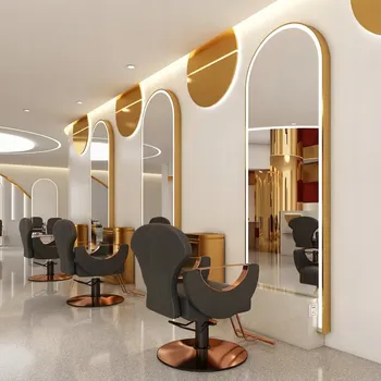 Zrcadlo Kadeřnická konzole Calissimo zlatá