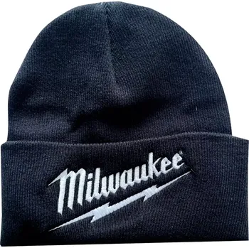 Jednorázový oděv Čepice Milwaukee KULICH, černá pletená/žebrovaná tkanina, MIKULIB