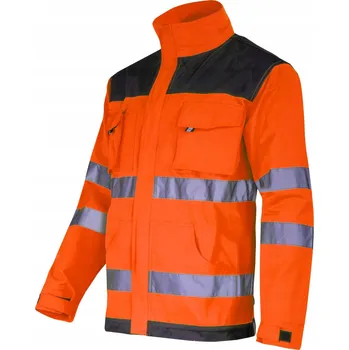 Pracovní obuv MIKINA VÝSTRAŽNÁ ČERNO-ORANŽOVÁ, S, CE, LAHTI