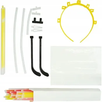 Karnevalový kostým Kostým Oblečení Svítící Tyčinka Svítící ve Tmě Halloween 94 díly