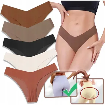 Dámské spodní prádlo SADA MIX X5 KS KALHOTKY FIGI LASEROVÉ BEZEŠVÉ PRODYŠNÉ SEXY M