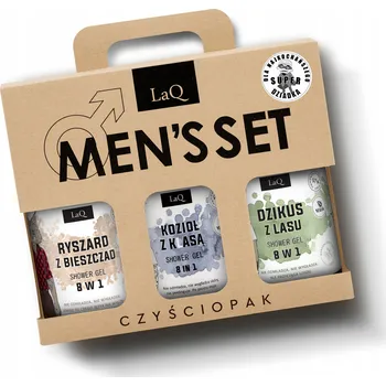 Sprchový gel Dárek pro muže - pánský set sprchový gel RYSZARD KOZIOŁ DZIKUS LaQ
