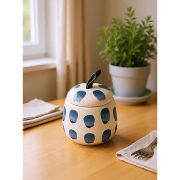 Dóza na potraviny Sinsay - Úložná nádoba s víkem - modrá - 718FP-05X - 718FP-05X-ONE