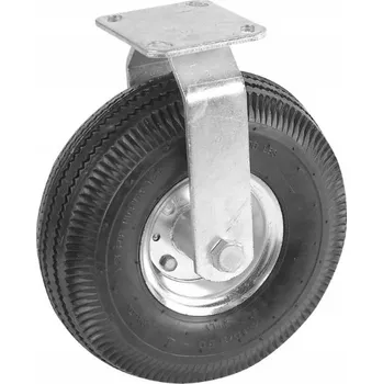 Pojezdové kolečko Pevné transportní kolečko s gumovou základnou, nosnost 136 kg