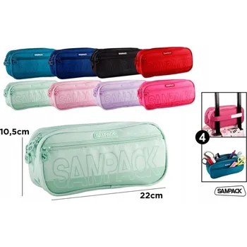 Penál PENÁL DĚTSKÉ VÝBAVNÉ TUŽKY POUZDRO PENÁL SE ZIPY