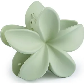 Ozdoba do vlasů Skřipec do vlasů květ - 5 zelená past.sv.