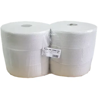 Toaletní papír TOALET papír JUMBO 28 - 2 vrstvý - 65% bělost (Balení: 6 rolí)