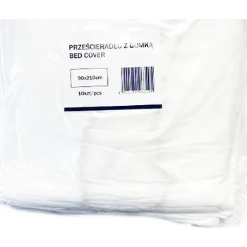 Prostěradlo PROSTĚRADLO NA JEDNO POUŽITÍ S GUMOU 210 X 90 CM 10 KS