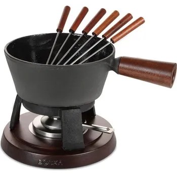 Fondue Profesionální sada na sýrové fondue Boska Pro M 1,2 l, litinová