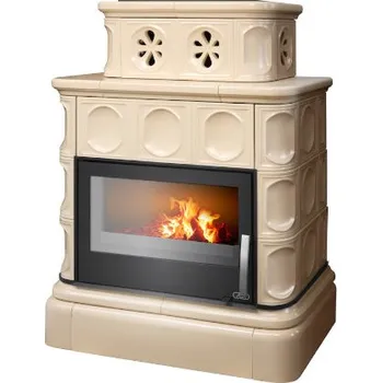 Krbová kamna ABX Karelie kachlový sokl písková