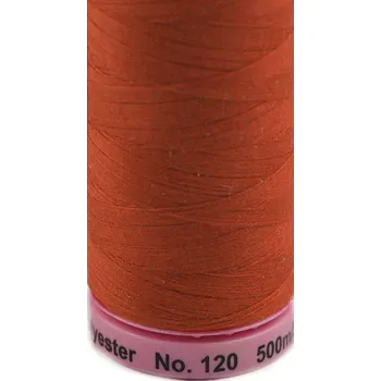 Nit Polyesterové nitě návin 500 m Aspo Amann, střední, 1074 červenohnědá