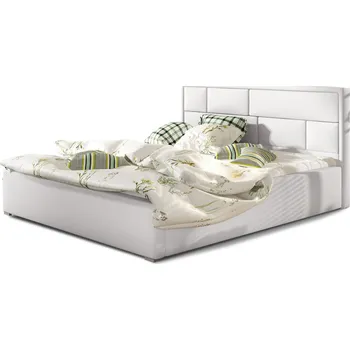 Postel Čalouněná postel do ložnice 140 Latina (dřevěný rošt) - ELTAP solar 01 160x93 cm