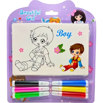 omalovánky Sada na malování fialová 21860-33